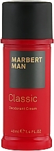 Fragrances, Perfumes, Cosmetics Deodorant-Cream - Marbert Man Classic Deodorant Cream 