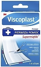 Super Soft Medical Patch, 1 meter x 8 cm - Viscoplast Prestopor Supersoft — photo N1