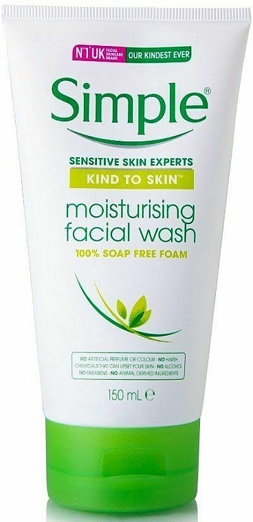 Moisturizing Face Wash Gel - Simple Kind to Skin Moisturising Facial Wash — photo N1