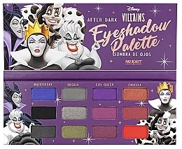 Eyeshadow Palette - Mad Beauty Disney Villains Eyeshadow Palette — photo N2