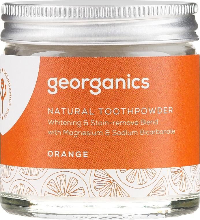 Natural Toothpowder - Georganics Red Mandarin Natural Toothpowder — photo N2