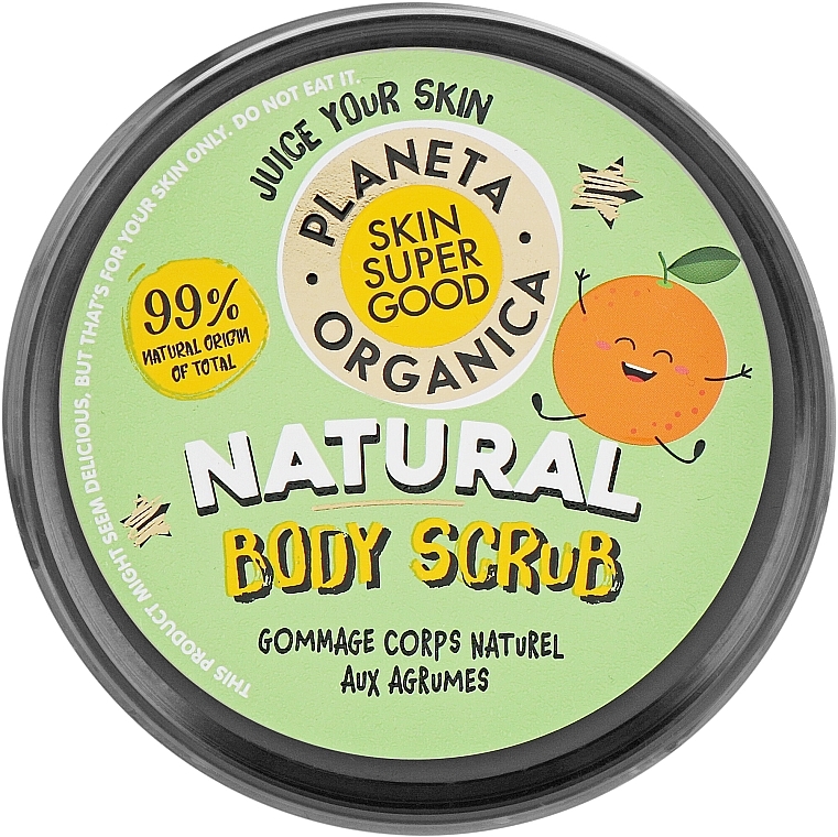 Body Scrub "C+Citrus" - Planeta Organica C+Citrus Body Scrub — photo N2