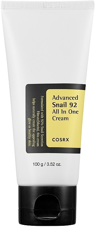 Universal Snail Cream - COSRX Advanced Snail 92 All In One Cream (tube) — photo N3