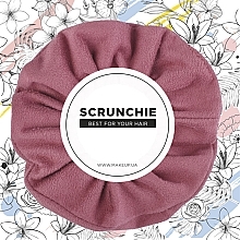 Fragrances, Perfumes, Cosmetics MakeUp - Suede Classic Hair Scrunchie, Freesia