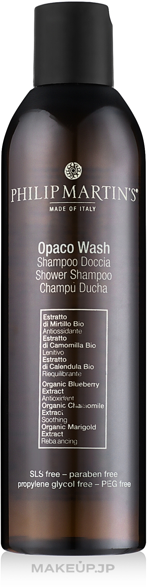 Shower Gel-Shampoo - Philip Martin's Opaco Wash — photo 250 ml