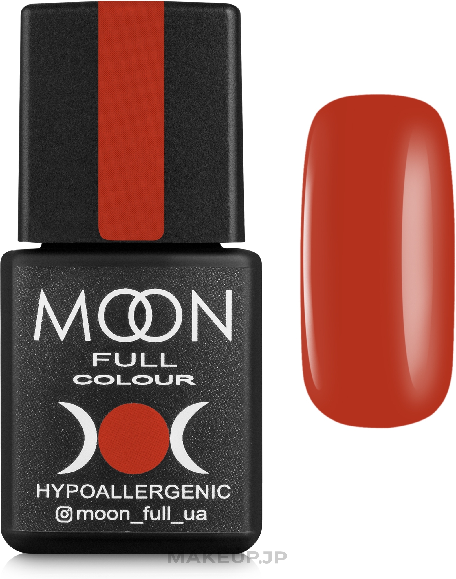 Gel Polish - Moon Full Ferrari — photo 806 - Carrot Red