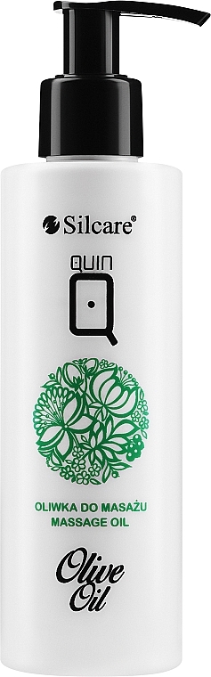 Body Massage Olive Oil - Silcare Quin Massage Oil Olive Oil Limited Edition — photo N1