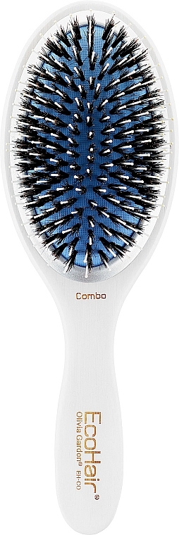 Massage Hair Brush - Olivia Garden Eco Hair Eco-Friendly Bamboo Paddle Collection Combo  — photo N1