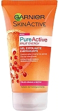 Fragrances, Perfumes, Cosmetics Cleansing Gel - Garnier Skin Active Pure Active Fruit Energy Gel Exfoliante