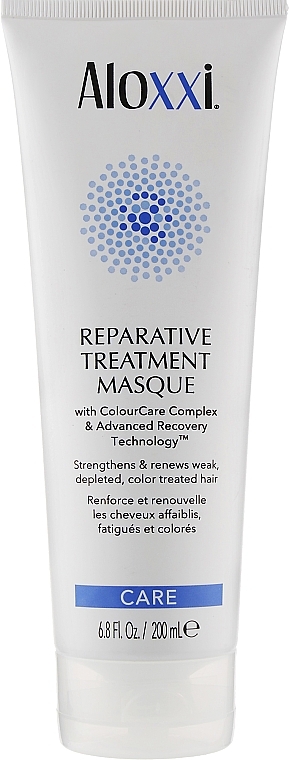 Revitalizing Hair Mask - Aloxxi Reparative Treatment Masque — photo N1