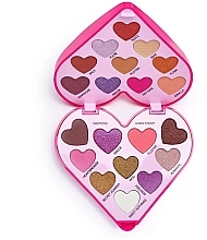 Eyeshadow Palette - I Heart Revolution Heartbeats Eyeshadow Palette — photo N3