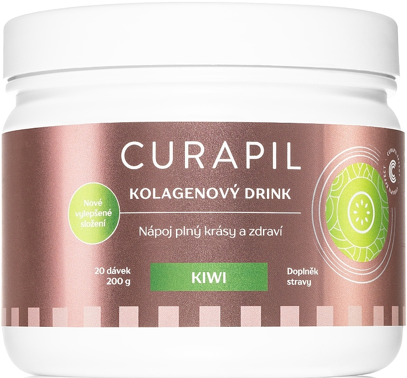 Collagen Drink with Kiwi Flavor - Curapil — photo N1