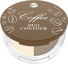 Bronzing Powder with Coffee Scent - Bell Coffee Duo Contour — photo N1