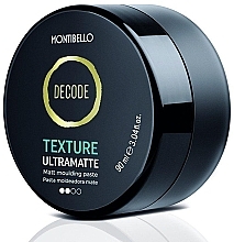 Hair Wax - Montibello Decode Texture Ultra Matte — photo N1