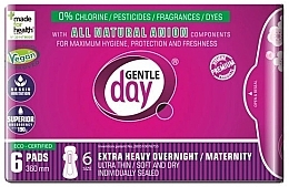 Fragrances, Perfumes, Cosmetics Postnatal Pads, 6 pcs - Gentle Day