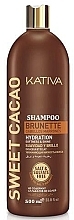 Fragrances, Perfumes, Cosmetics Shampoo for Brown Hair - Kativa Sweet Cacao Brunette Shampoo