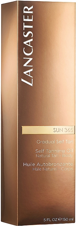 Natural Self-Tan Body Oil - Lancaster Sun 365 Gradual Self Tan Oil — photo N3