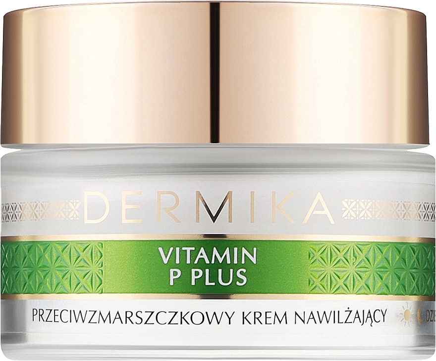 Hypoallergenic Moisturizing Face Cream - Dermika Vitamin P Plus Face Cream — photo N1