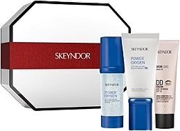 Fragrances, Perfumes, Cosmetics Set - Skeyndor Power Oxygen Set 2022 (cr/50ml + cr/serum/30ml + dd/cr/40ml)