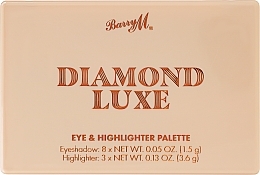 Eyeshadow & Highlighter Palette - Barry M Diamond Luxe Eye & Highlighter Palette — photo N1