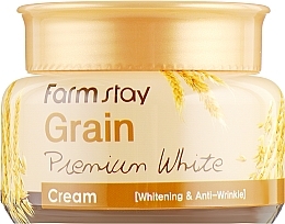 Whitening Cream with Wheat Germ Oil - Farmstay Grain Premium White Cream — photo N3