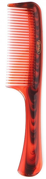 Hair Comb PE-25, 23 cm, with rounded handle - Disna — photo N7