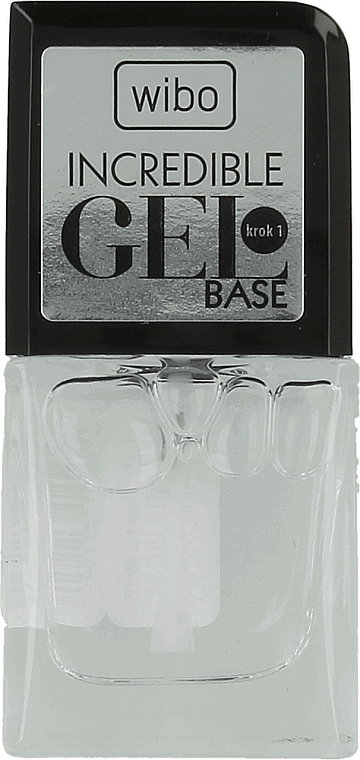 Gel Polish Base Coat - Wibo Incredible Gel Base — photo N1