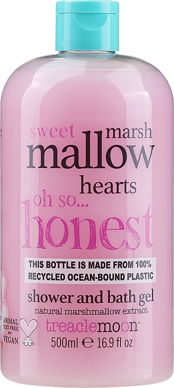 Marshmellow Hearts Shower Gel - Treaclemoon Marshmallow Hearts Bath & Shower Gel — photo N1