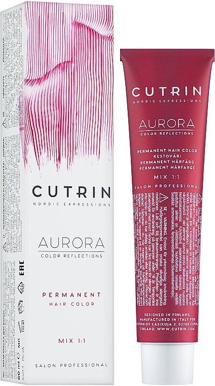 Hair Color - Cutrin Aurora Permanent Hair Color — photo N1