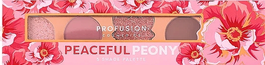 Eyeshadow Palette - Profusion Cosmetics Blooming Hues 5-Shade Palette — photo N3