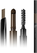 Brow Pencil 3 in 1 - Beauty of Majesty 3in1 Triple Edge Eyebrow — photo N3