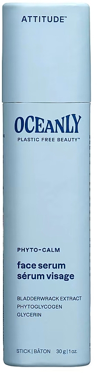 Face Stick Serum for Sensitive Skin - Attitude Oceanly Phyto-Calm Face Serum — photo N1