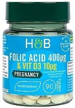 Fragrances, Perfumes, Cosmetics Vitamin D3 Folic Acid - Holland & Barrett Folic Acid 400mcg with Vit D3 10mcg