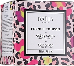 Fragrances, Perfumes, Cosmetics Rose Litchi Body Cream - Baija French Pompon Rose Litchi Body Cream