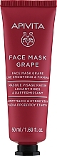 Fragrances, Perfumes, Cosmetics Anti-Wrinkle Grape Face Mask - Apivita Moisturizing Fase Mask With Grape