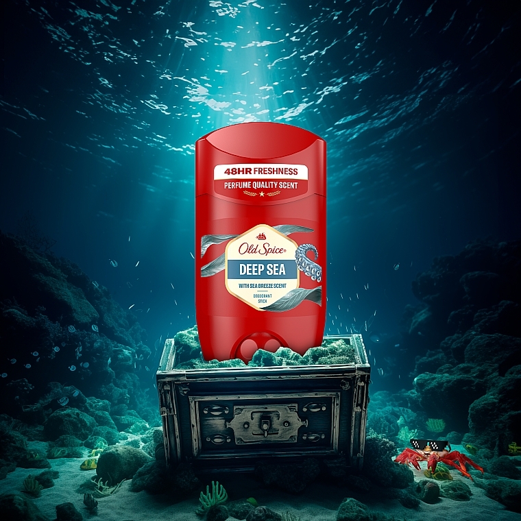 Antiperspirant-Deodorant Stick - Old Spice Deep Sea — photo N8