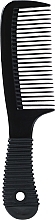 Fragrances, Perfumes, Cosmetics Hair Comb with Handle, 00425, black - Eurostil