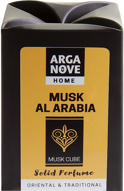 Perfume Cube for Home - Arganove Solid Perfume Cube Musk Al Arabia — photo N1