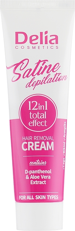 Depilatory Cream 'Total effect' 12 in 1 - Delia Satine Depilation — photo N2