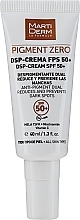 Fragrances, Perfumes, Cosmetics Anti-Spot Face Cream - MartiDerm Pigment Zero DSP-Cream SPF 50+