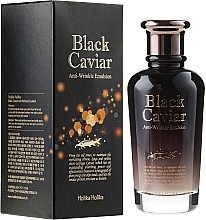 Fragrances, Perfumes, Cosmetics Holika Holika - Black Caviar Anti-Wrinkle Emulsion