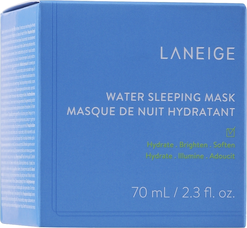 Water Sleeping Mask for All Types of Skin - Laneige Sleeping Care Water Sleeping Mask — photo N2