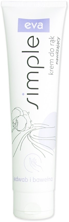 Silk & Cotton Moisturizing Hand Cream - Eva Simple — photo N1