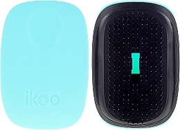 Fragrances, Perfumes, Cosmetics Hair Brush - Ikoo Pocket Black Ocean Breeze