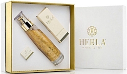 Fragrances, Perfumes, Cosmetics Set - Herla Gold Supreme II (elixir/100ml + oil/15ml + cr/5ml)