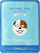 Fragrances, Perfumes, Cosmetics Facial Sheet Mask "Animal Dog" - Bioaqua Animal Dog Addict Mask