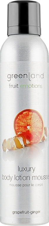 Grapefruit-Ginger Body Mousse - Greenland Body Lotion Mousse — photo N1