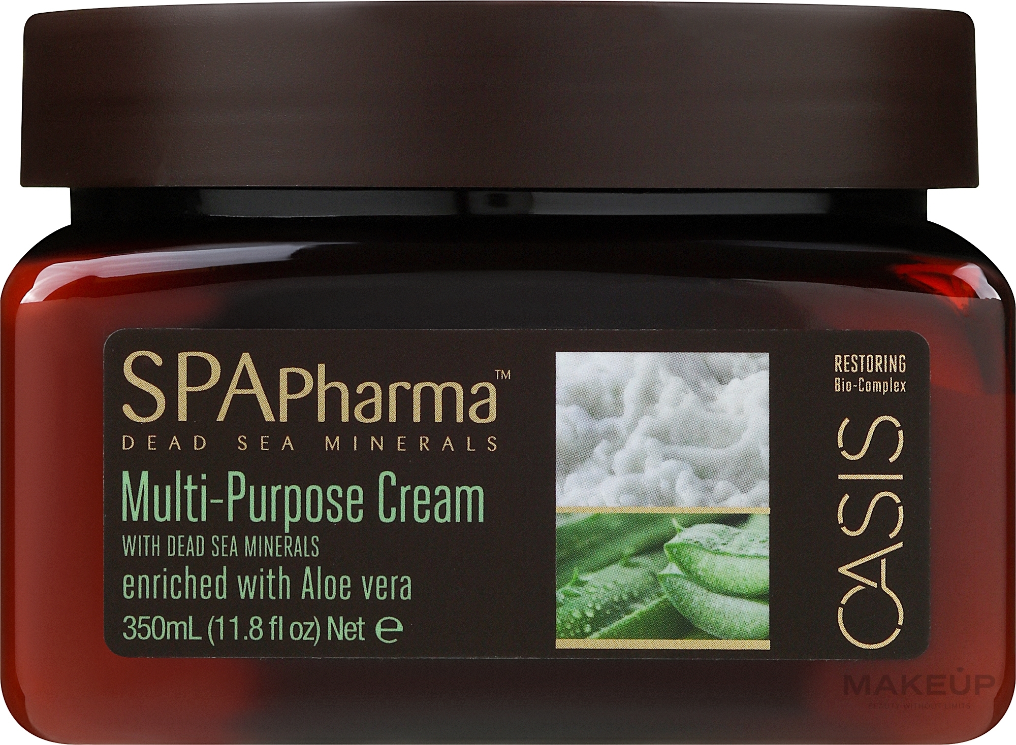 Multi Purpose Face & Body Cream with Aloe Vera - Spa Pharma Oasis Multi Purpose Cream Enriched With Aloe Vera — photo 350 ml