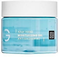 Fragrances, Perfumes, Cosmetics Antibacterial Hand Gel - Aquayo Aqua Hand Moisturizing Gel Antibacterial