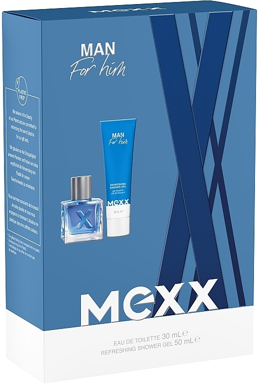 Mexx Man Gift Set - Set (edt/30 ml + sh gel/50 ml) — photo N8